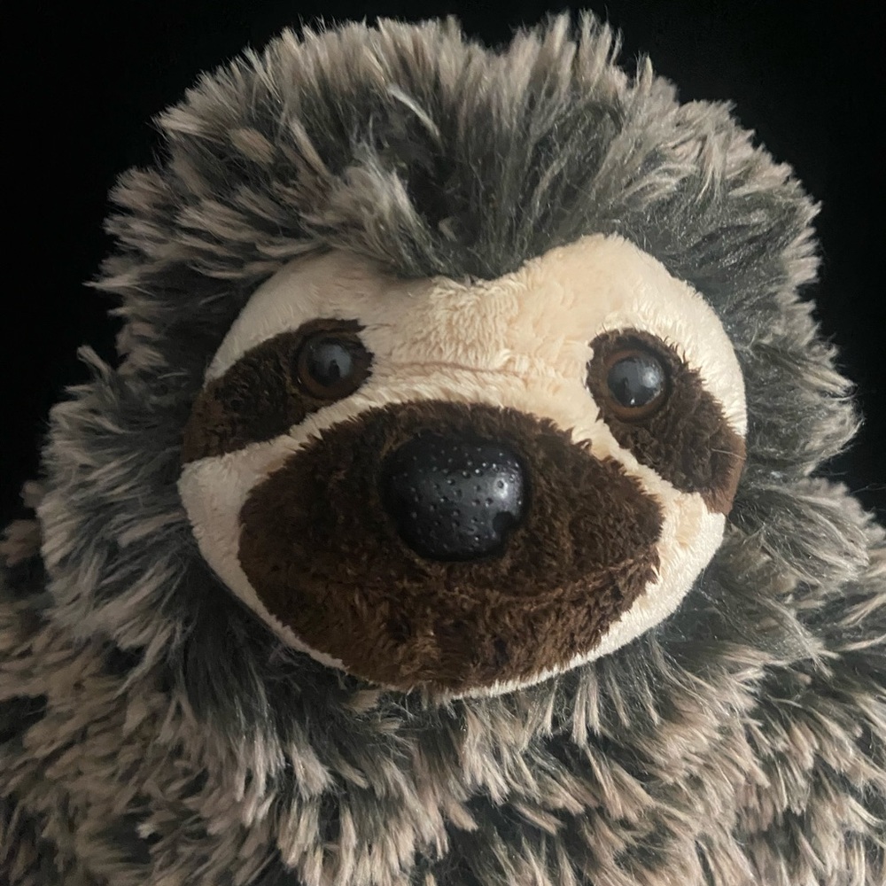 Wild Republic Sloth stuffed animal plush in excellent.T31